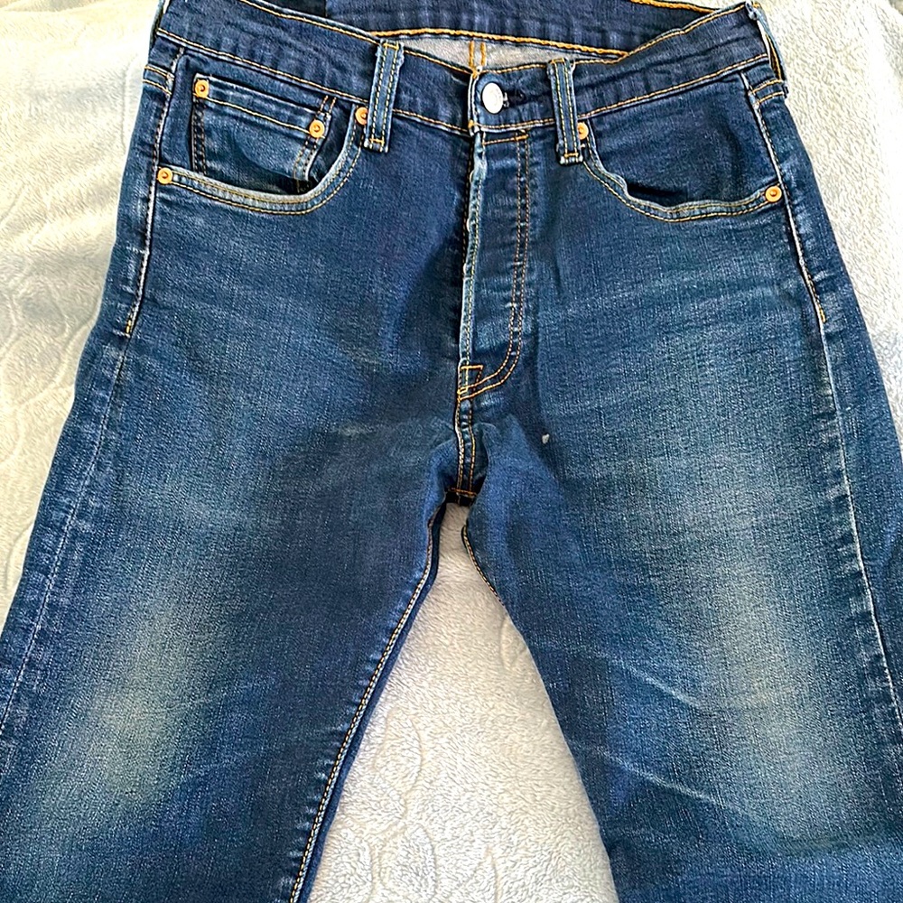 Levi's 501 button fly Vintage Blue Jeans